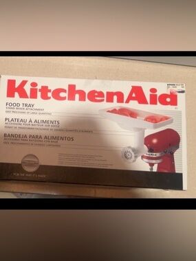 KitchenAid Food Tray Attachment for Stand Mixer